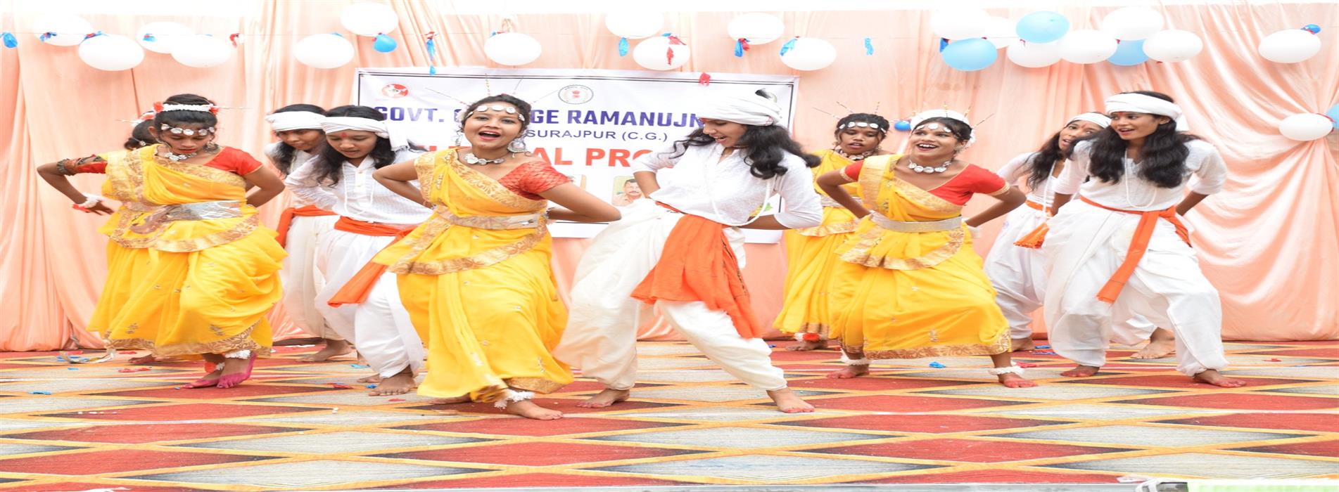 Cultural Program-Government College Ramanujnagar. Patrapali Road Ramanujnagar District Surajpur (C.G.)